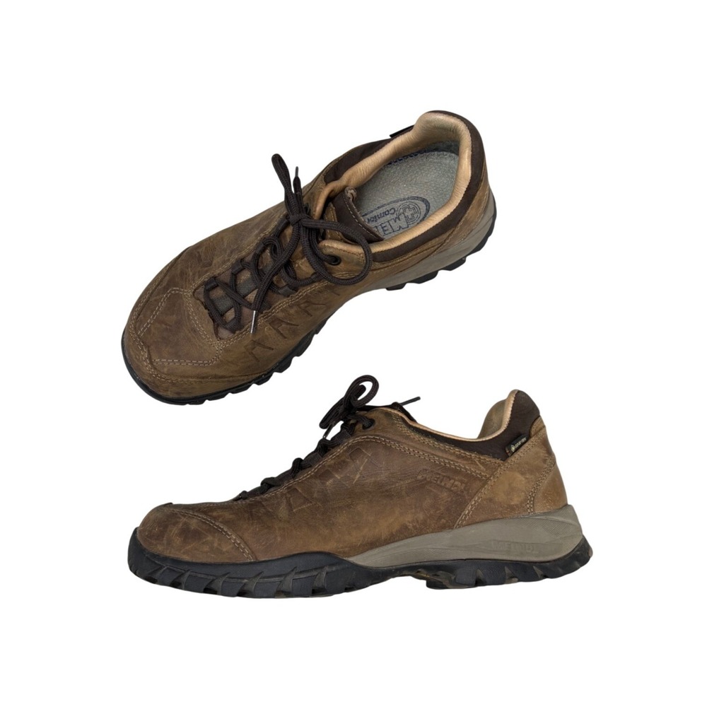 Meindl Siena GTX Hiking Shoes Brown Leather Gore-Tex Comfort Fit Men's EU 41.5